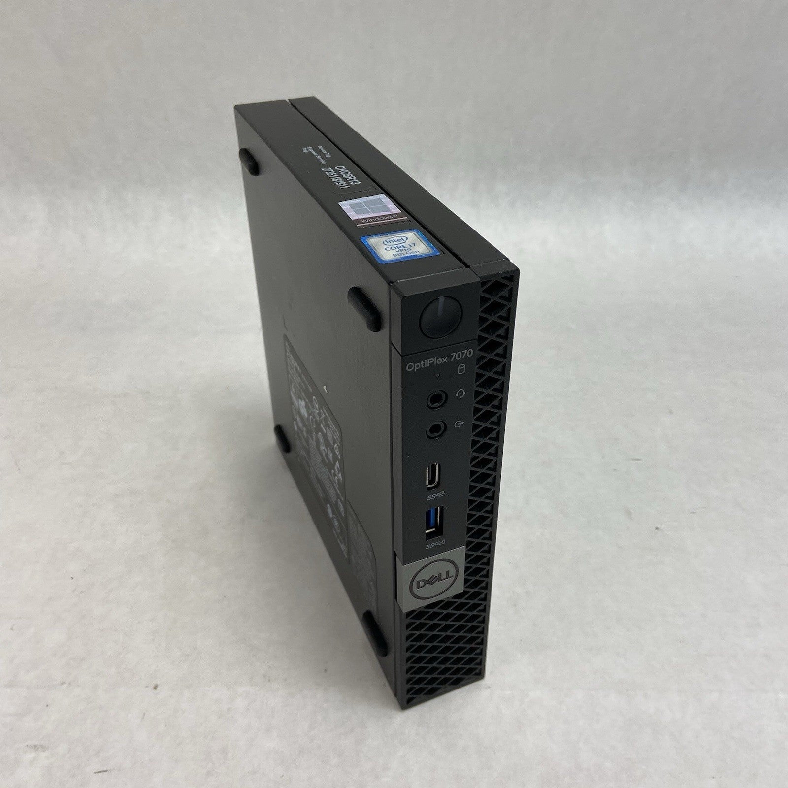 Dell Optiplex 7070 Micro Intel Core i7-9700T 2GHz 8GB RAM No AC/HDD/OS/ANT0