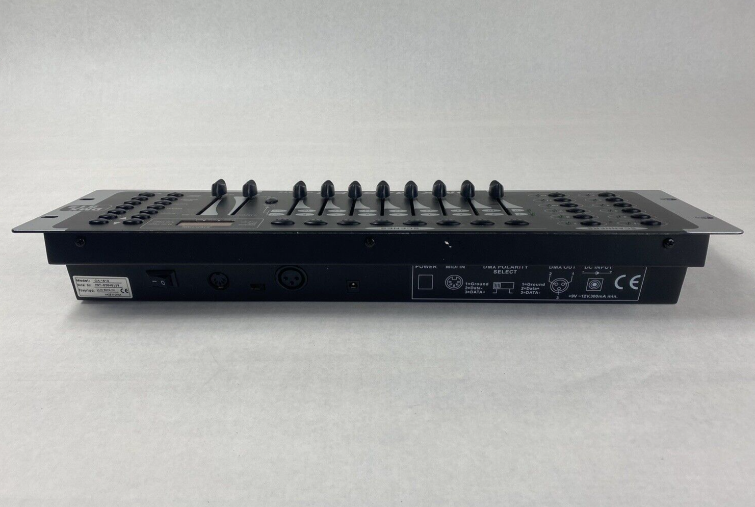 DMX Master CA-1612 DMX 512 Master Controller No Power Cord Tested