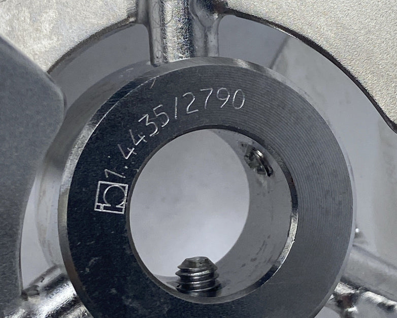 BBI Biotech Bioreactor 3-Blade Segment Impeller Ø 67mm 10mm Shaft