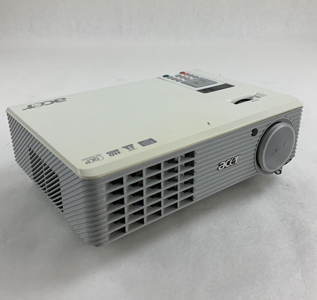 Acer H5360 DLP Projector Tested Powers Displays Has Bad Fans and Parts Repair