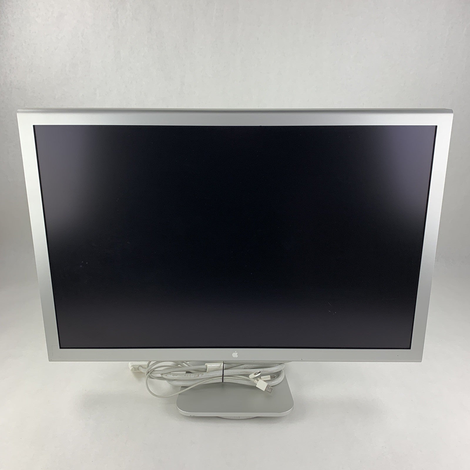 Apple Cinema Display A1083 30" Monitor Tested w/ Cords No Power Supply Scuff