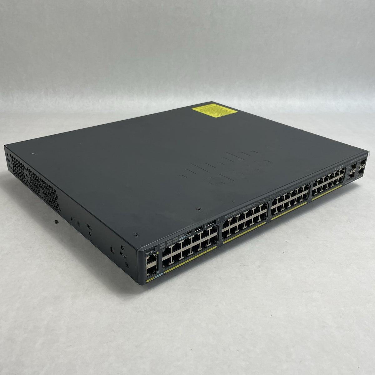 Cisco WS-C2960X-48FPS-L  V07 48 port GIG POE+ Switch Tested & Reset No Rack Ears0