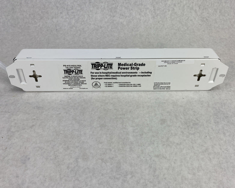 Tripp Lite PS-415-HGULTRA Medical Grade Power Strip 12A 120V - Tested