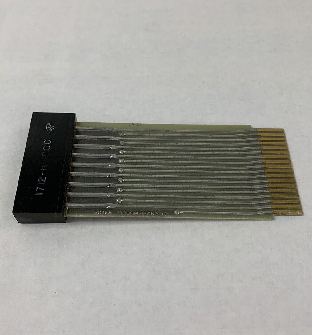 Flip Chip W980B PC Board Extender Module 1712-18-PCC