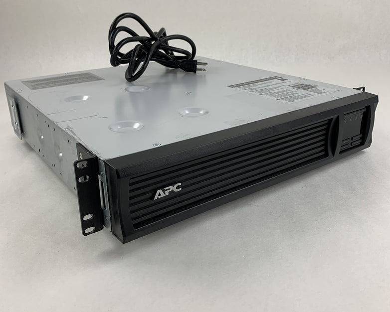 APC SMT1000RM2U Smart UPS Back Up Tested No Batteries w/ Faceplate