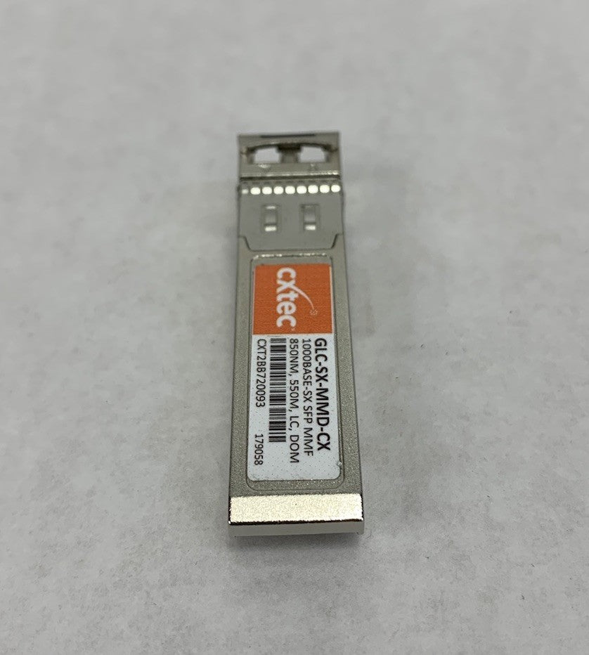 Cxtec GLC-SX-MMD-CX Transceiver Module (Lot of 4)