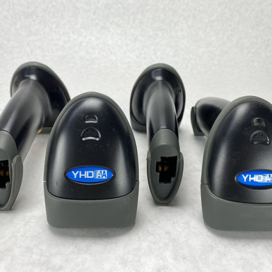 Lot( 4 ) YHD-5100G Handheld Wired USB Automatic Barcode Scanner Black NO CABLE