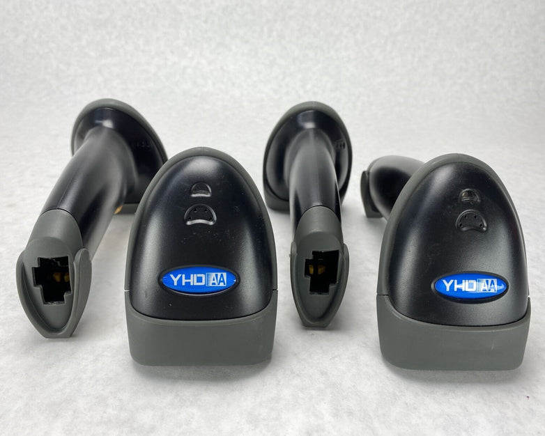 Lot( 4 ) YHD-5100G Handheld Wired USB Automatic Barcode Scanner Black NO CABLE