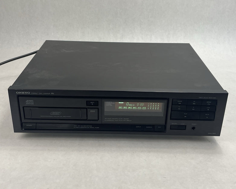 Onkyo DX-C300 CD 6 Multi Compact Disc Changer No Magazine Power Tested