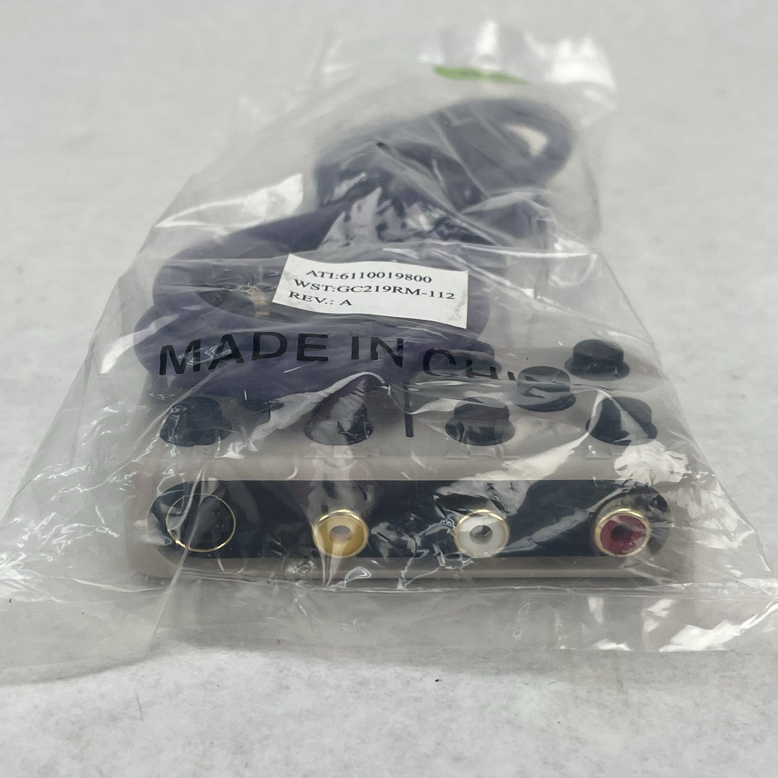 ATI GC219RM-112 Capture Card AV cable Box Composite video S VIDEO4