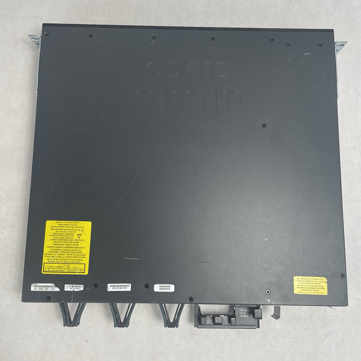 Cisco WS-C3650-48PS-S V05  Tested & Reset 1X PSU12