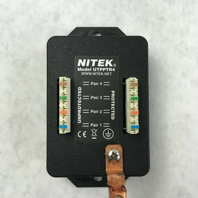 Nitek UTPPTR4 UTP Video, RS422 Surge Protector Open Box