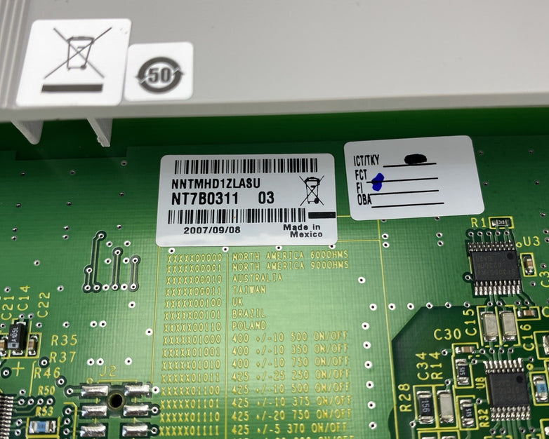 Nortel NT7B69AAAC Trunk Card