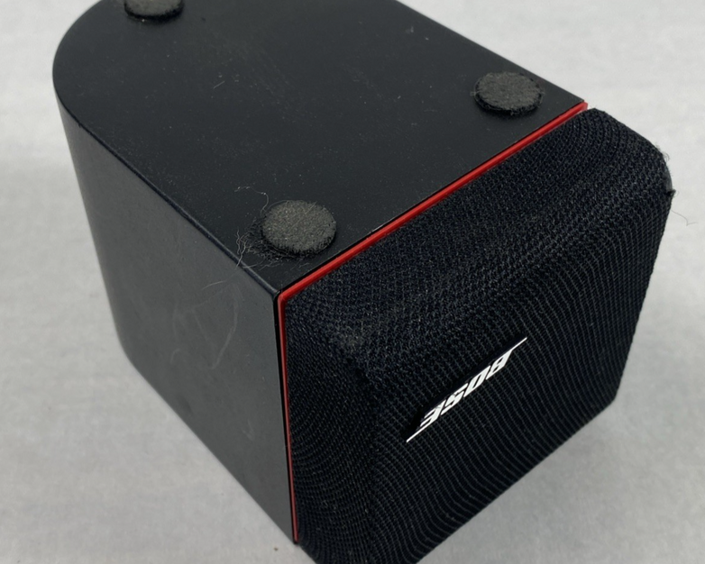 Bose Acoustimass Redline Cube Speaker Untested (Lot of 4)