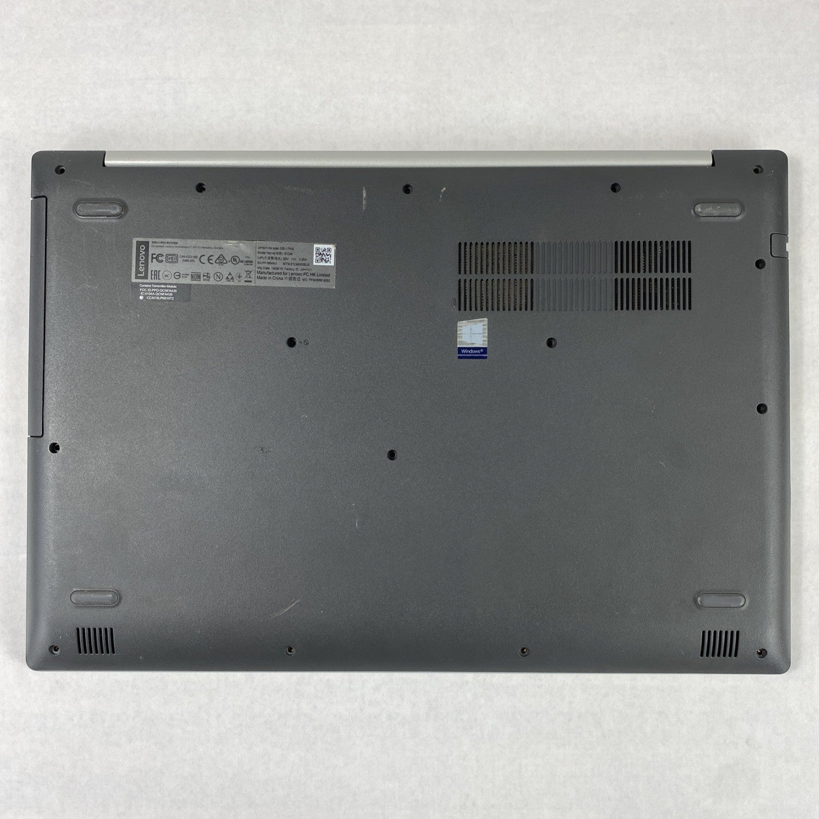 Lenovo IdeaPad 330-17IKB Core i7-8550U 1.80 GHz 16 GB RAM 17.3" No HDD No OS