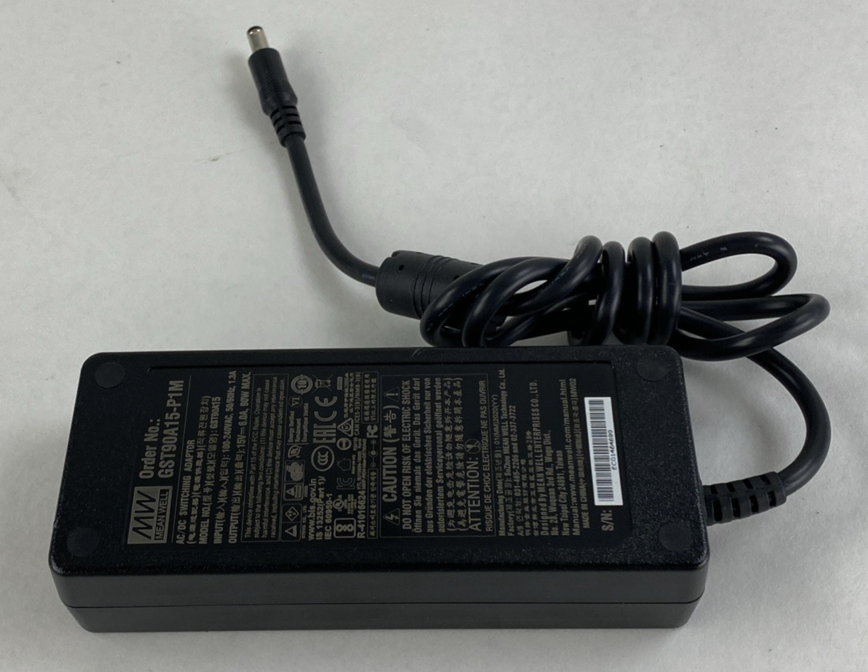 Mean Well GST90A15-P1M 15V 6A 90W AC Adapter