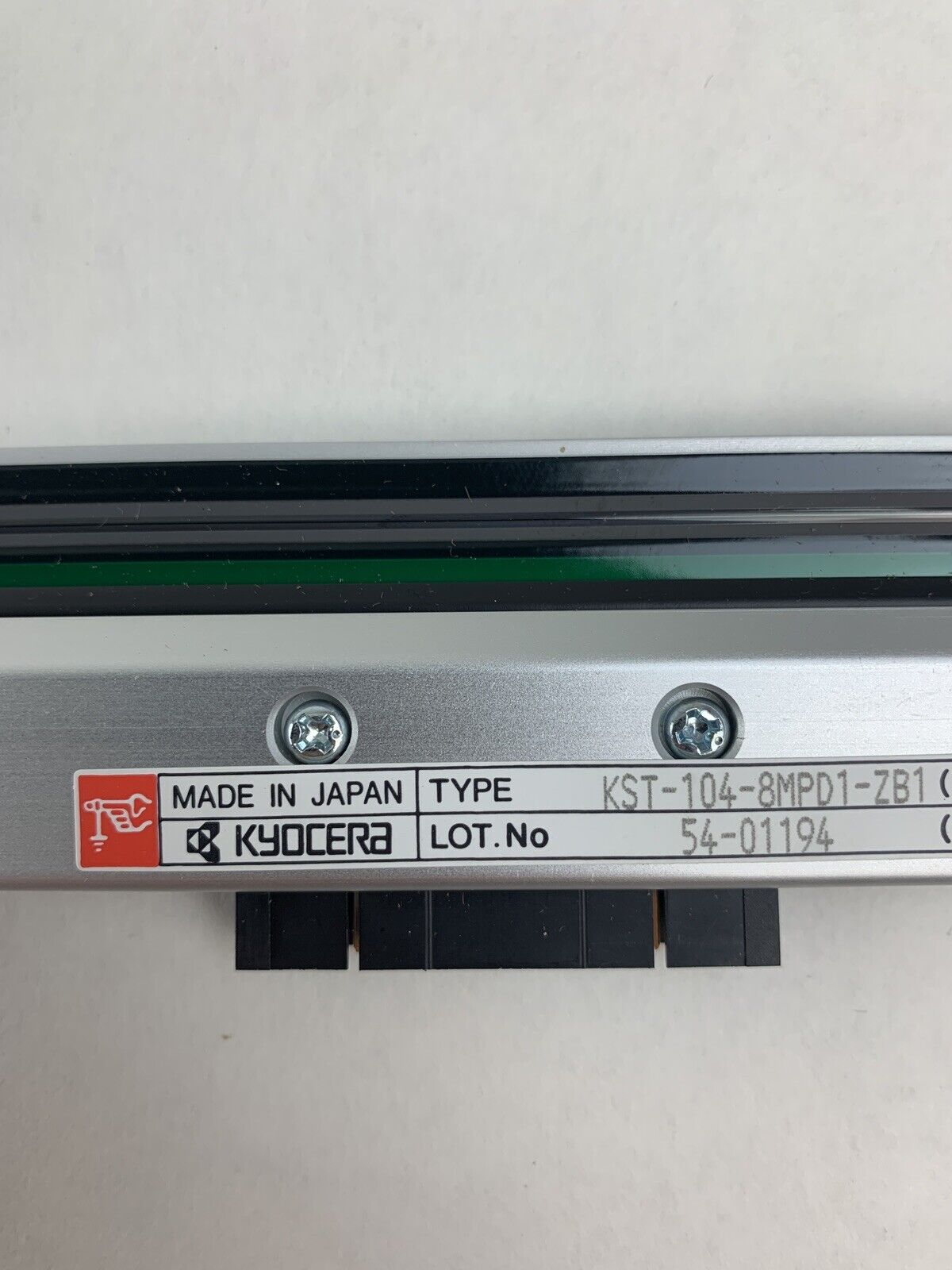 Kyocera KST-104-8MPD1-ZB1 Printhead For Zebra 44000M Untested