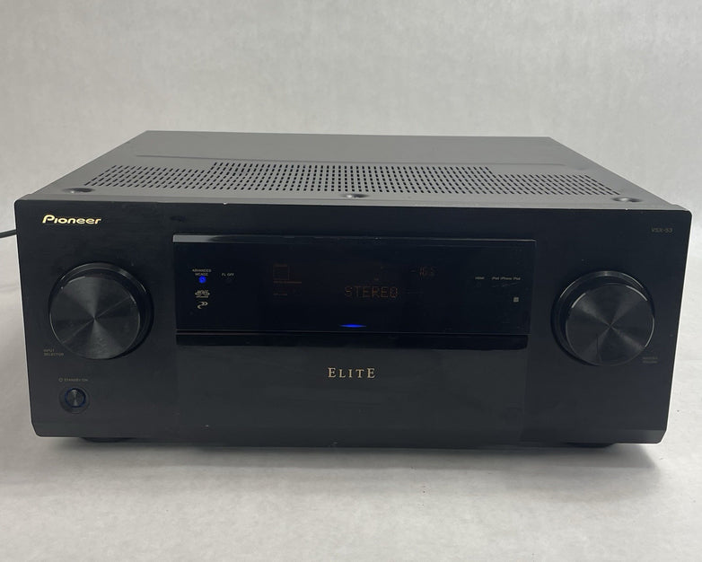 Pioneer Elite VSX-53 Tested For Parts Or Repair No Output Sound