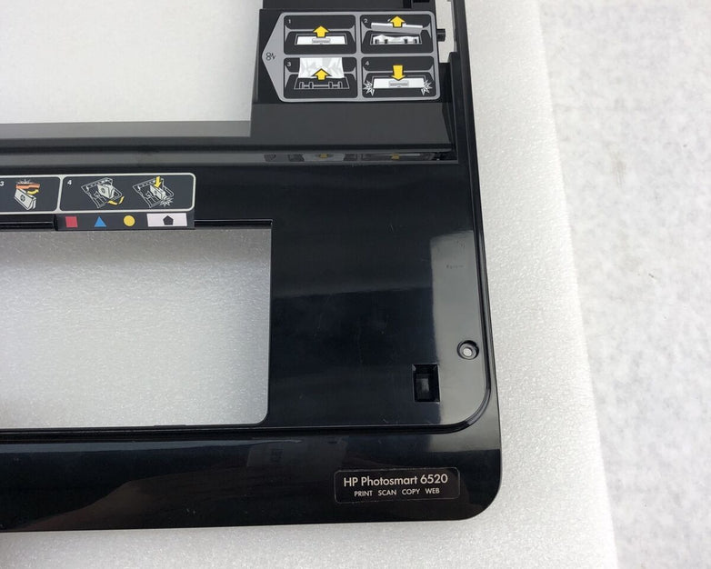 HP Photosmart 6520 Main Cover Plastic Front Cover With Screws