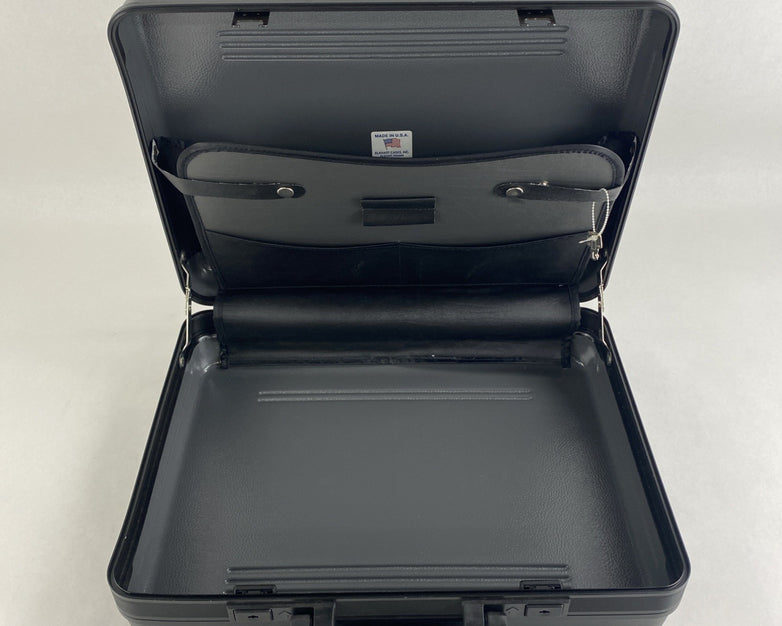 Unbranded Hardshell Breif Case 2 Keys 17.5"L  5.5"W 14"H