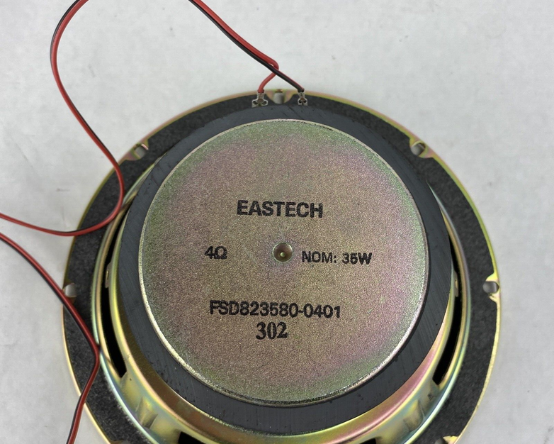 Eastech 8"  Speaker Driver Subwoofer 35W 4Ohm FSD823580-0401 -Tested & Working