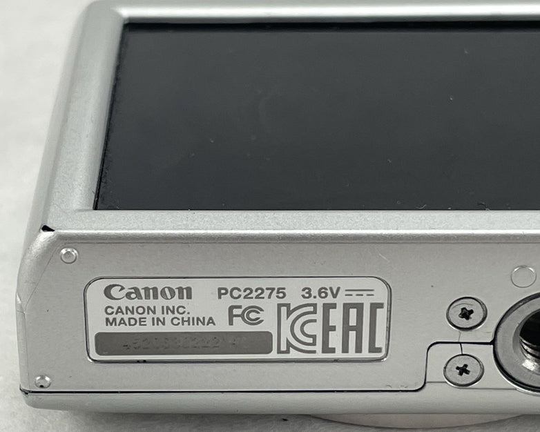 Canon PowerShot ELPH 180 Camera 20MP 8X Zoom Tested Works No Battery No Charger