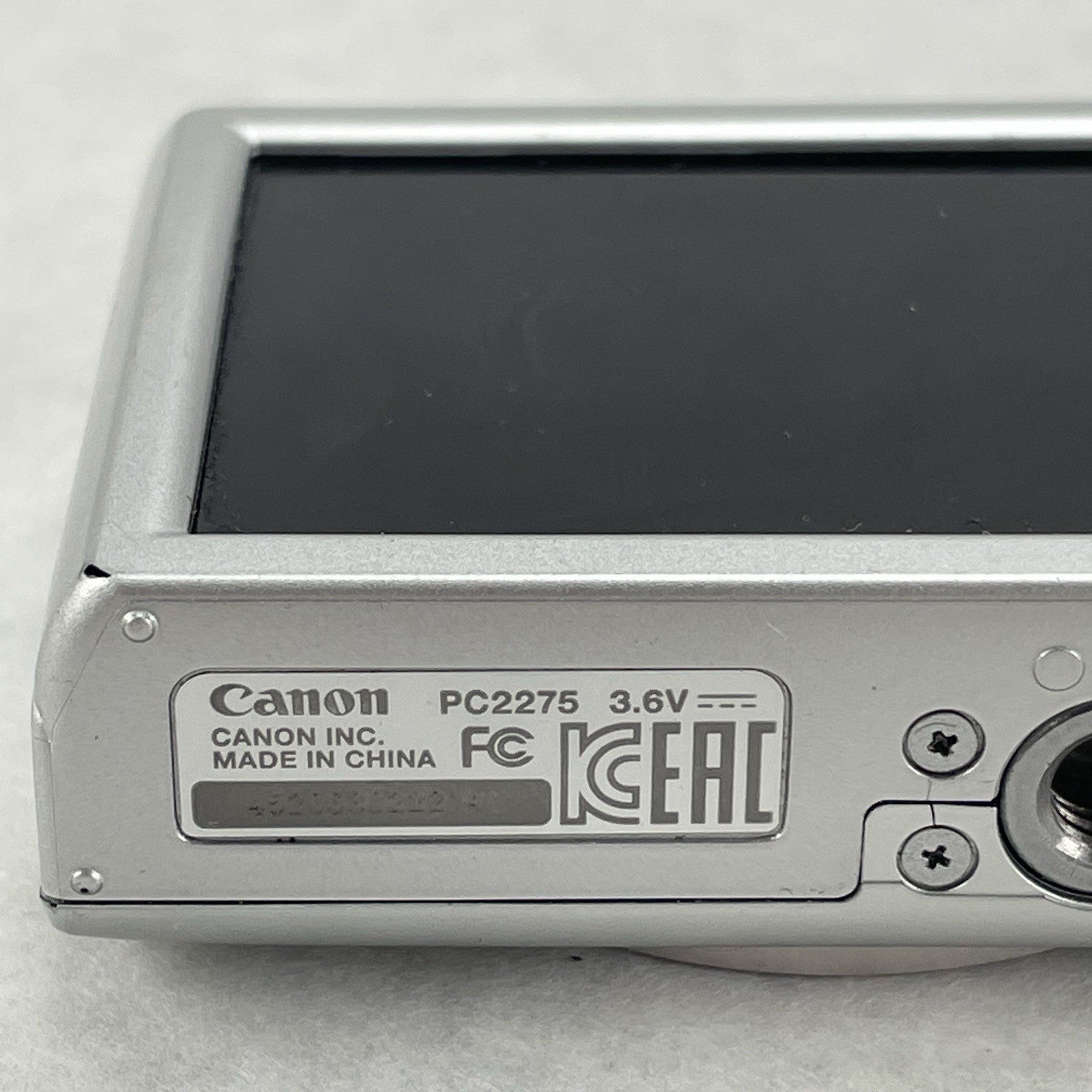 Canon PowerShot ELPH 180 Camera 20MP 8X Zoom Tested Works No Battery No Charger6