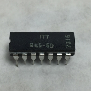 ITT 945-5D Integrated Circuits  Lot of 7 NOS