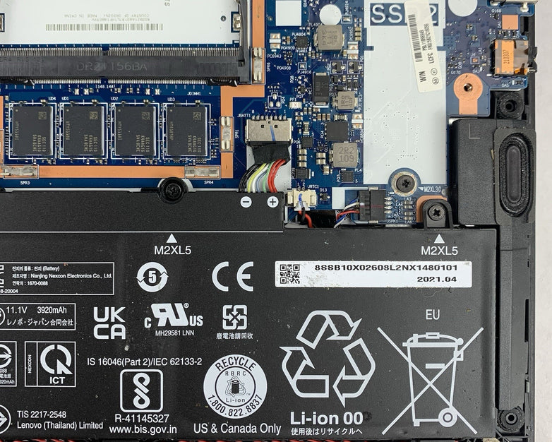 Lenovo ThinkPad E14 Gen 3 14" Ryzen 5 5500U 2.1 Ghz 8 GB Ram No OS/HDD/AC Bezel