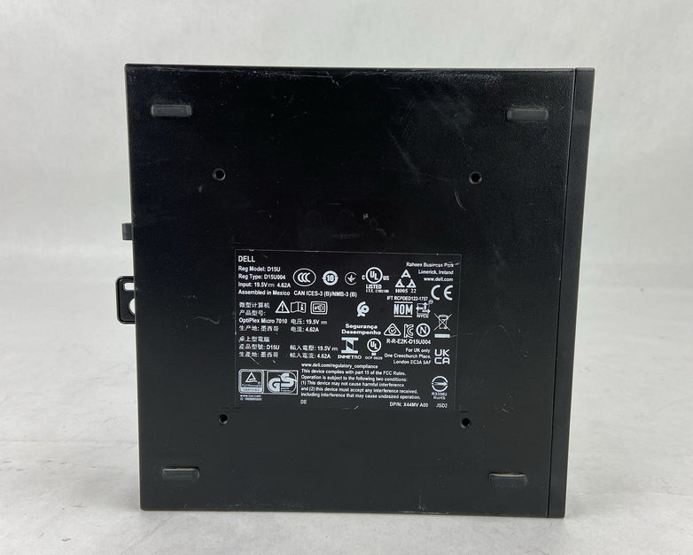 Dell Optiplex Micro 7010 Intel Core i5-13500 4.6GHz 8GB RAM No AC/HDD/OS