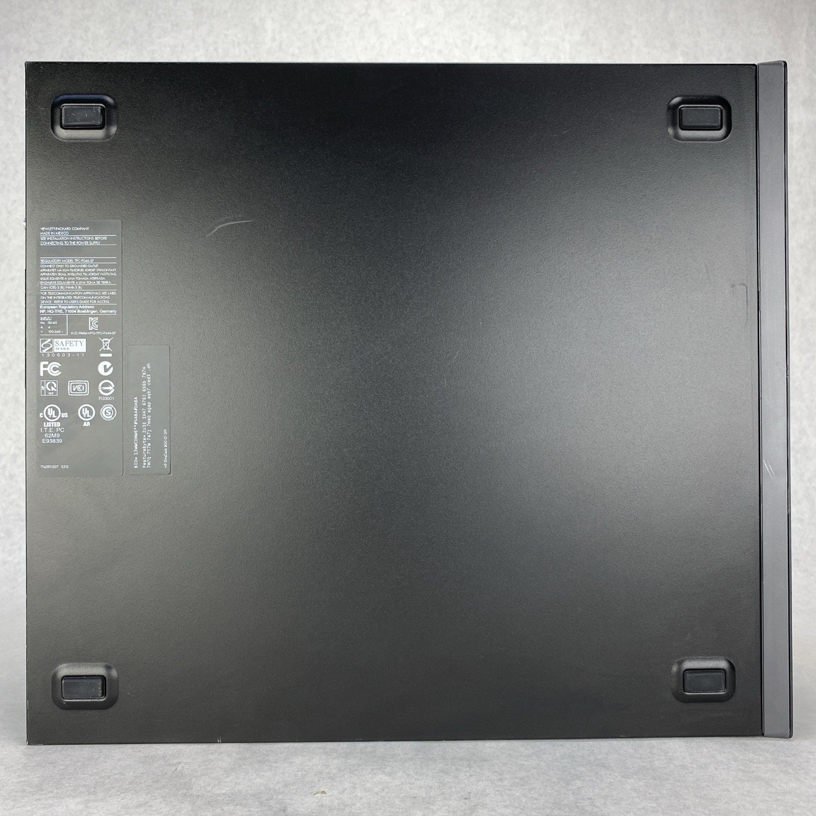 HP EliteDesk 800 G1 SFF Intel Core i5-4590 3.30GHz 1x8GB RAM No HDD No OS