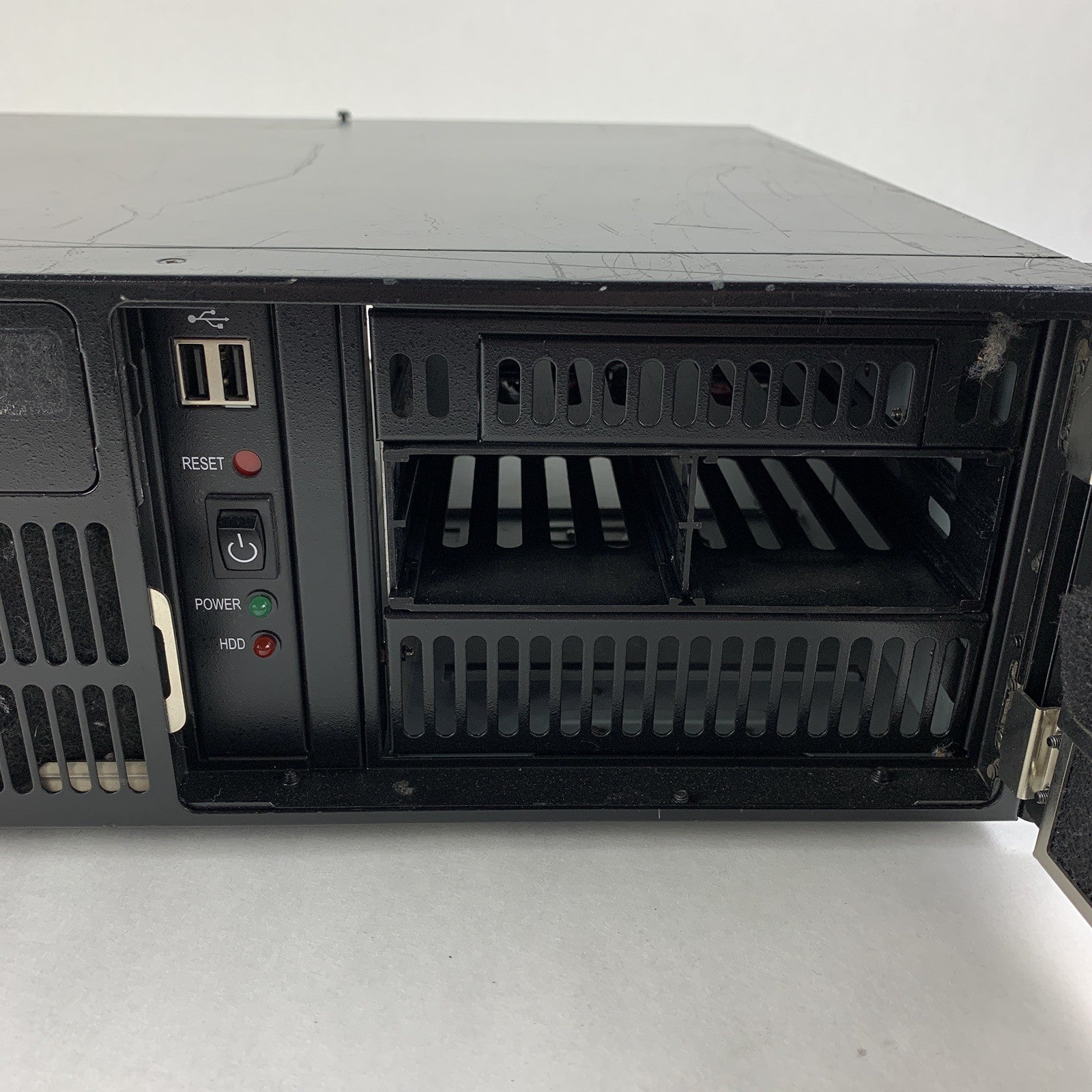 Unbranded 4U Rackmount Industrial Server Chassis No Key Unlocked