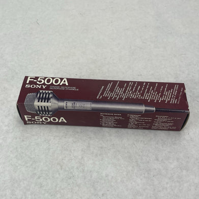 Sony Model F-500/ 500A/ 500S Dynamic Microphone Service Manual
