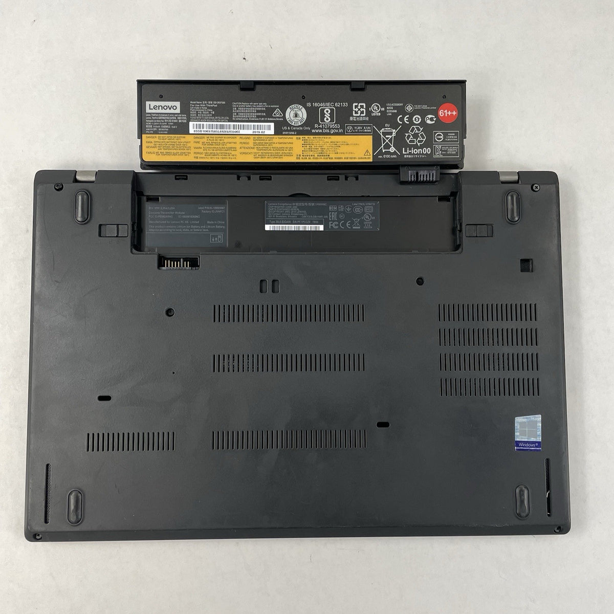 Lenovo ThinkPad T480 14" i5-8350U 1.70 GHz 8 GB RAM No SSD/OS/AC15
