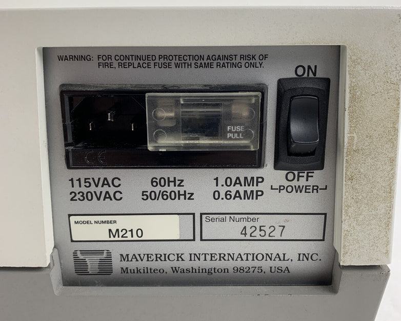 Maverick M210 Check Encoder Tested Needs Ribbon