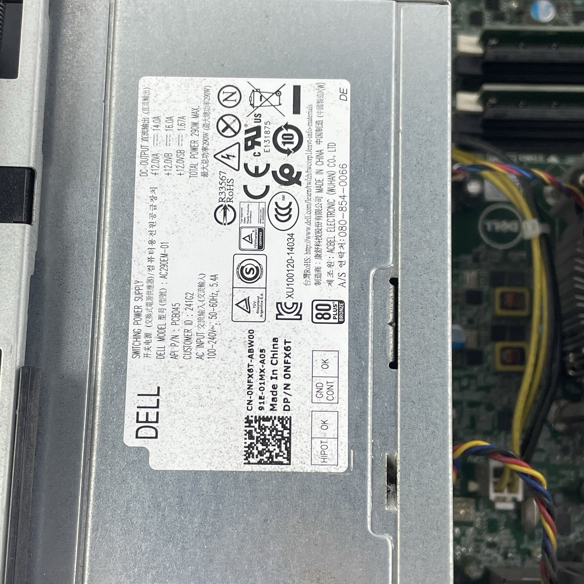 Dell PowerEdge T30 Tower Xenon E3-1223VS 3.3GHz 16GB Ram 1X PSU - Tested Reset13