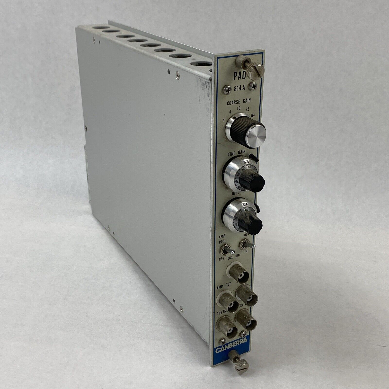 Canberra 814A PAD Preamp Amplifier Discriminator