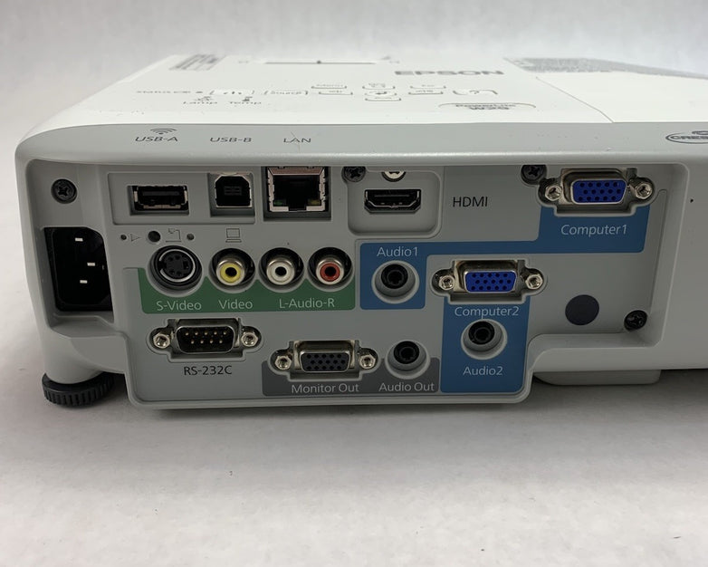 Epson PowerLite W29 H690A LCD Lamp Projector 2334 Lamp Hours - No Remote