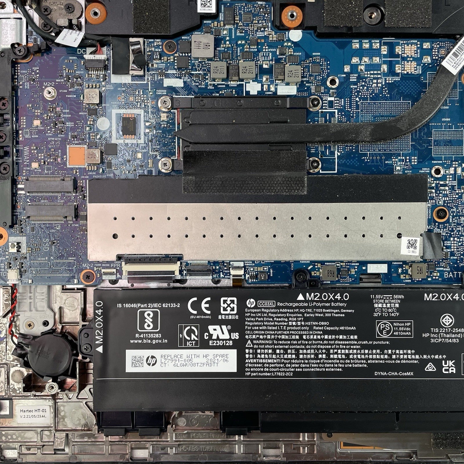 HP EliteBook 850 G8 15.6" i7-1185G7 3.00 GHz 8 GB RAM No SSD/OS/AC18