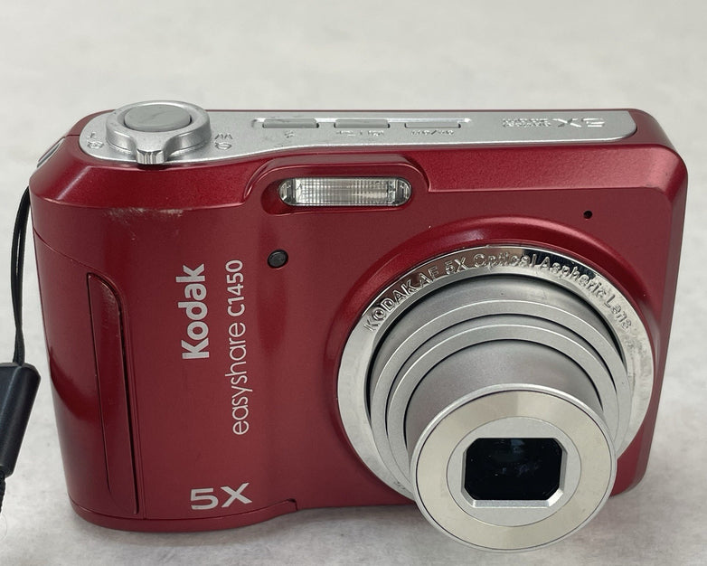 Kodak EasyShare C1450 14MP 5x Zoom 3in Screen USB White Digital Camera