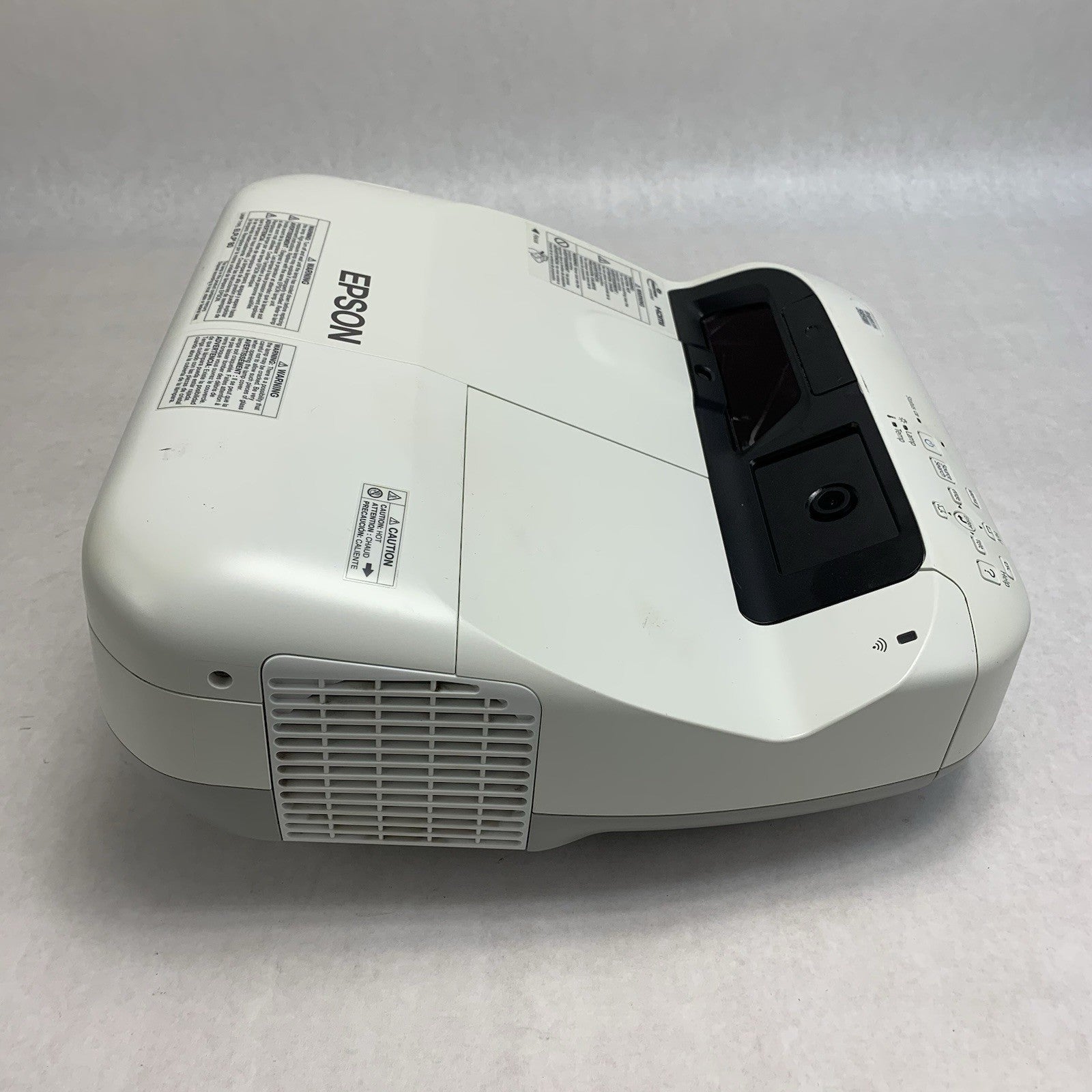 Epson H599A BrightLink 595Wi LCD Lamp Projector 635 Lamp Hours - No Remote2