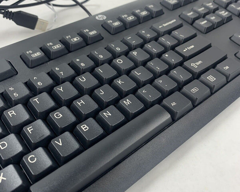 Lot 2 HP USB Wired Keyboard Model KU-1156