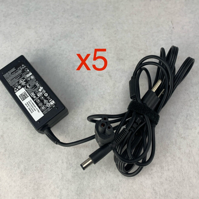 Dell HA65NS5-00 AC Adapter 19.5V 65W (Lot of 5)