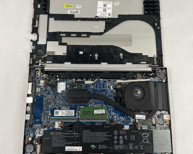 HP EliteBook 850 G6 15.6" i5-8365U 1.60 GHz 8 GB RAM No SSD/OS/AC - Heat Spot
