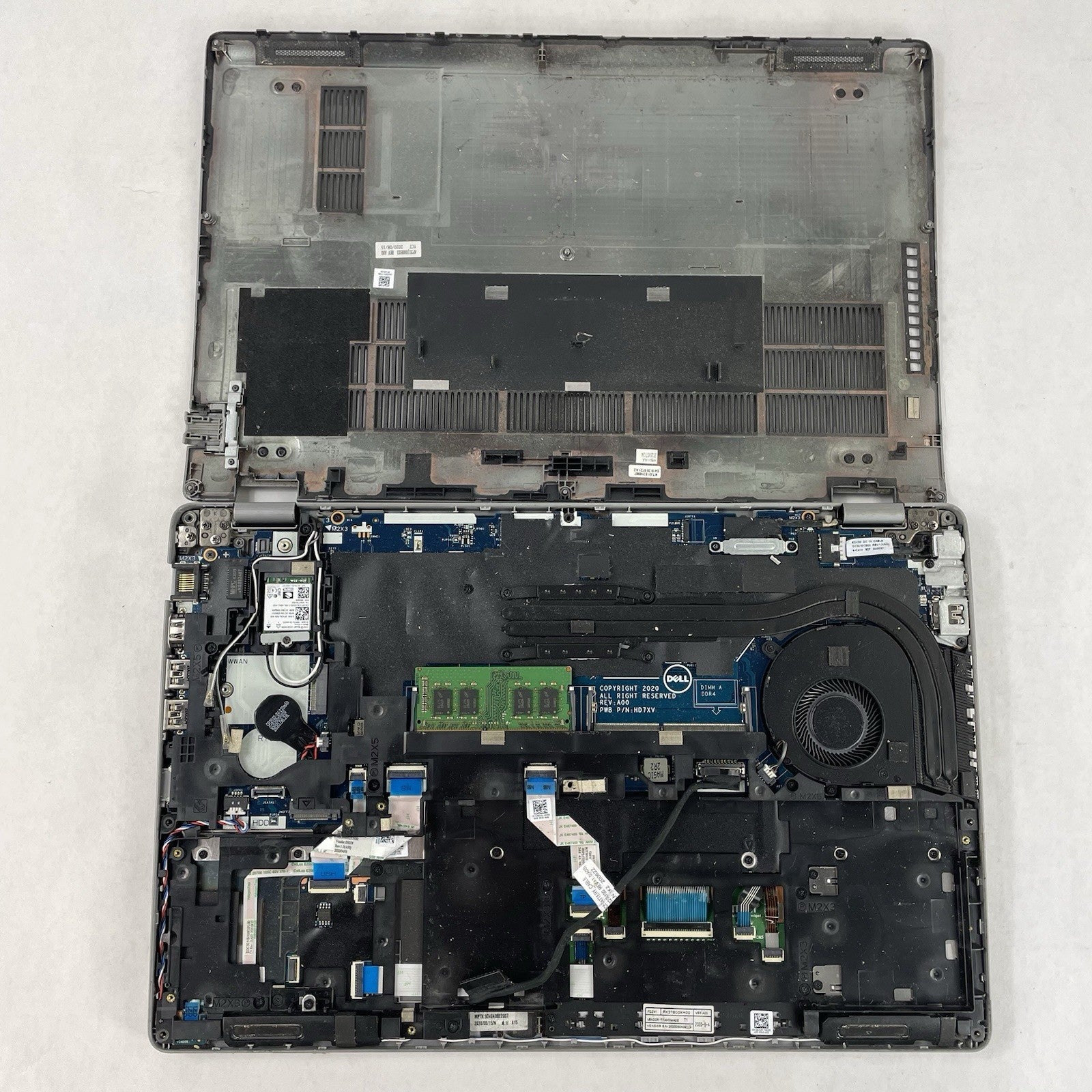 Dell Latitude 5510 15.6" i5-10310U 1.70 GHz 8 GB RAM No SSD/OS/Batt - Worn17