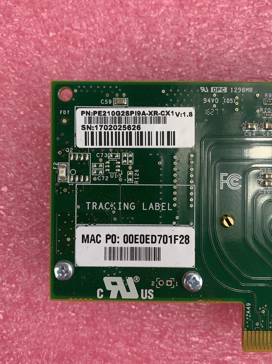 Silicom PE210G2SPI9A-XR Dual Port SFP 10Gb Network Adapter