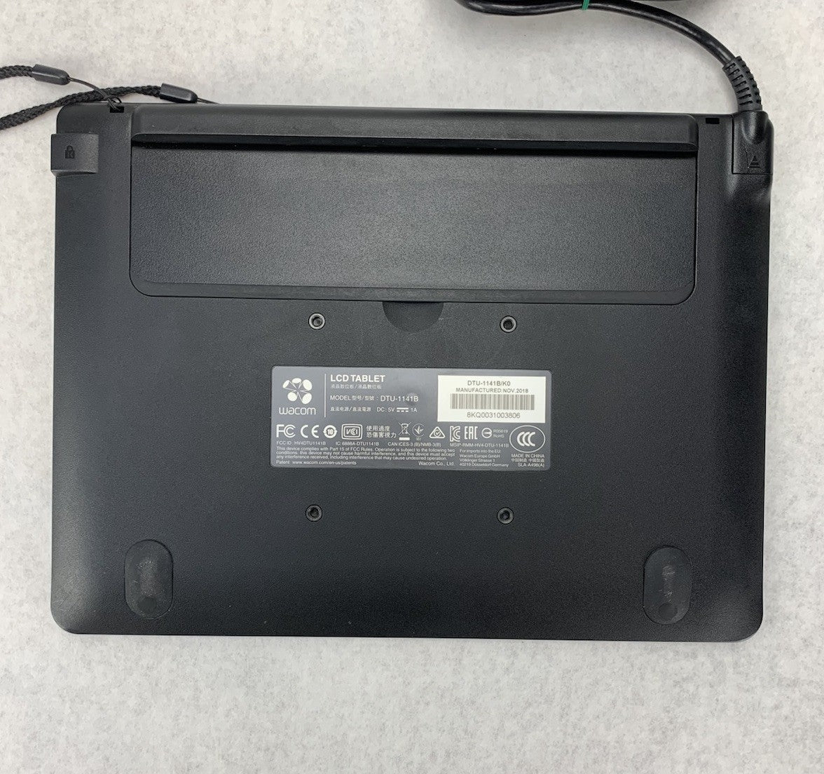 Wacom DTU-1141B 10.1" Full HD Drawing Tablet w/ Cord - Tested Screen Damage6