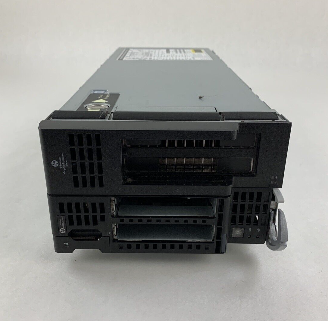HP ProLiant WS460c Gen9 2x E5-2690V3 2.6 256GB Ram Expansion Graphics No HDD/OS