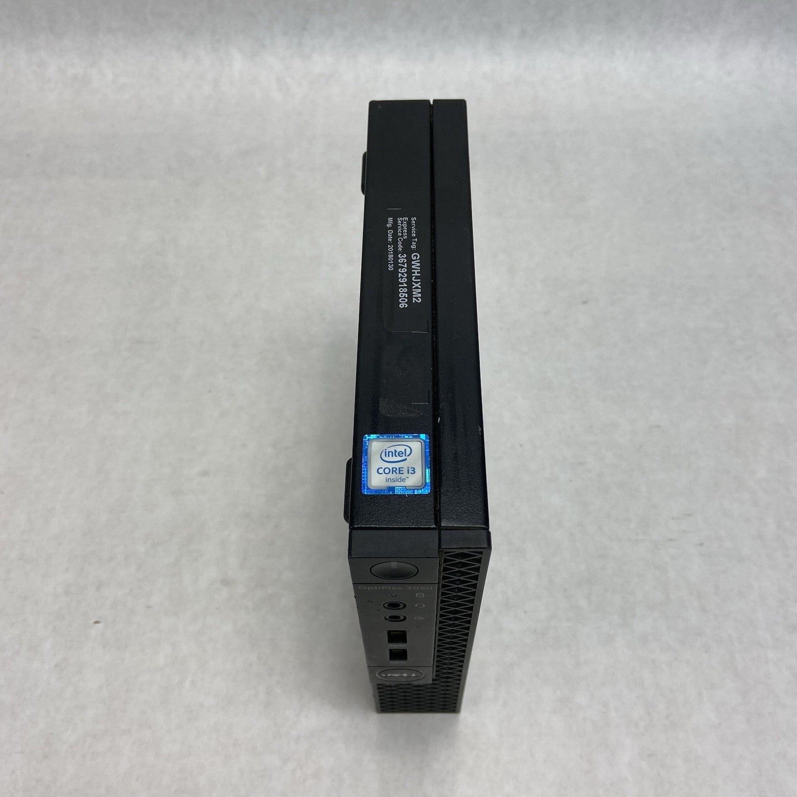 Dell Optiplex 3050 Micro Intel Core i3-6100T 3.2GHz 8GB RAM w/AC No HDDOS2