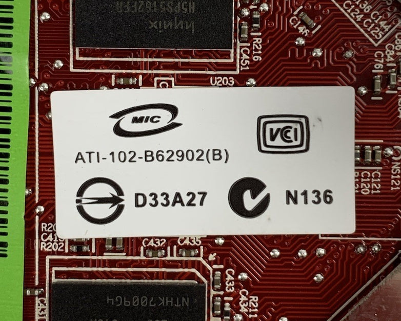 AMD B629 ATI-102-B62902 Video Graphics Card Red (Lot of 2)